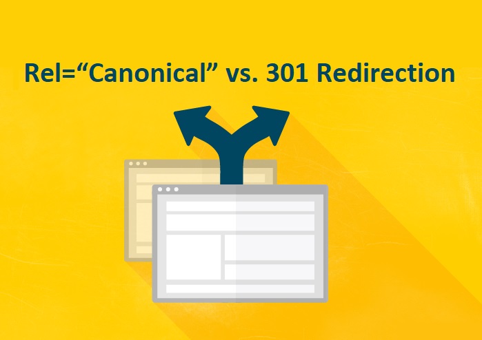 What is the difference between 301 redirect and rel canonical