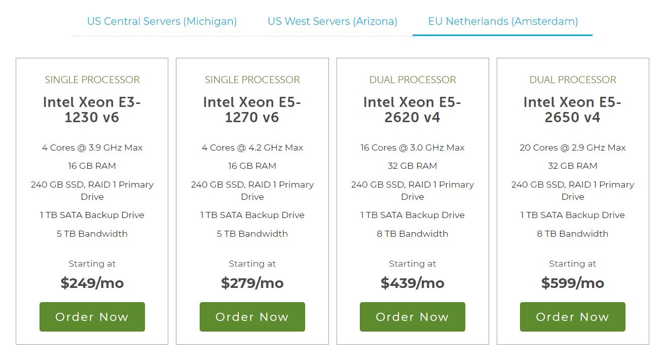 Liquid Web’s servers