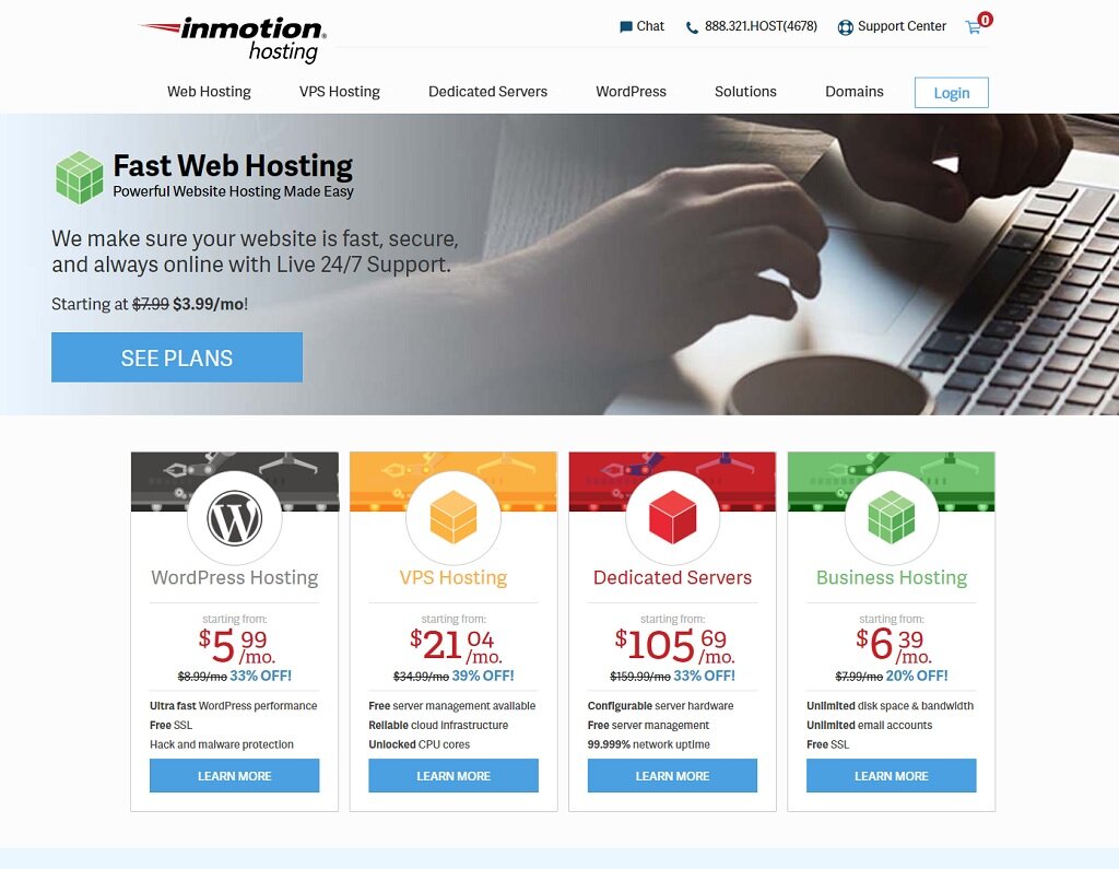InMotion Best for Small Business